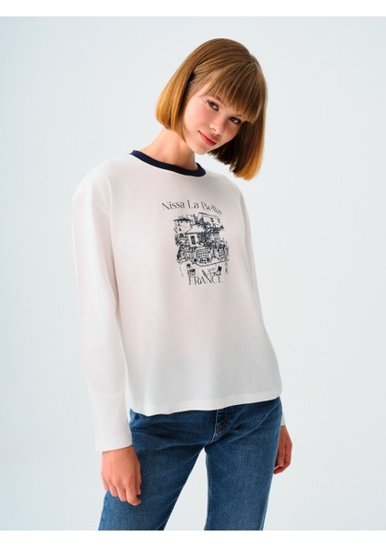 Oversize Kadın Tshirt U.kol