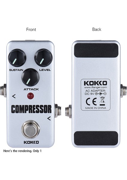 Kokko Gitar Efekti Pedal Kompresörü Tamamen Analog Devre Gitar Kompresör Pedalı Gitar Aksesuarları (Yurt Dışından) fırsatları