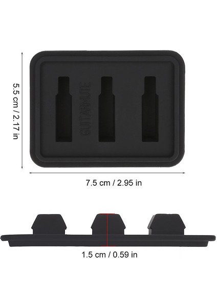 Ballads Akustik Klasik Gitar Sessiz Pad Silikon Uygulama Gitar Silence Müzik Aletleri Guita Parçalar ve Aksesuarlar (Yurt Dışından) indirimleri