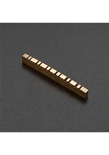 Akustik Gitar Parçaları Aksesuarları Için Pirinç Yuvalı 12 String Gitar Somun (Yurt Dışından) indirimleri