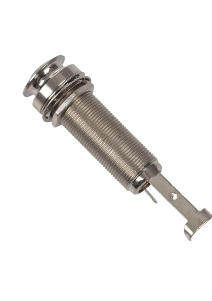 Mono Uzun Giriş Çıkışı Dişli Gitar Namlu Jack Yeni 1/4 Inç (Yurt Dışından) fırsatları