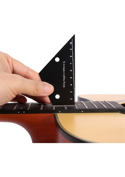 Fret Tesviye Aracı Gitar Bas Boyun Klavye Ölçüm Cetveli Gitar Fret Rocker Seviye Aracı (Yurt Dışından) modelleri