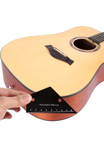 Fret Tesviye Aracı Gitar Bas Boyun Klavye Ölçüm Cetveli Gitar Fret Rocker Seviye Aracı (Yurt Dışından) indirimleri