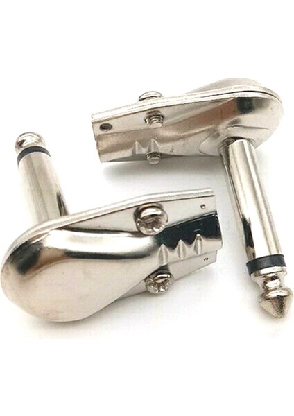 1/4 Inç Sağ Açı Fişleri Ts Hoparlör Kabloları Için Mono Düz Düşük Stil, Yama Kabloları 1/4 Inç Fono 6.3mm Telefon Fişi - 10 Paket (Yurt Dışından) modelleri