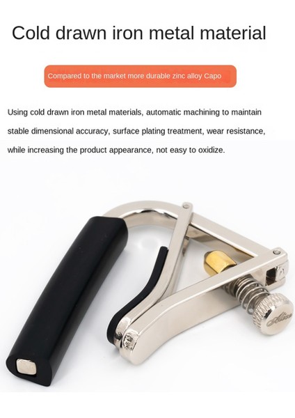 Alice Capo Capo Klasik Gitar, Genişletilmiş Zift Transpozisyonu, Ayarlanabilir Yoğunlukta Kullanılabilir (Yurt Dışından) modelleri