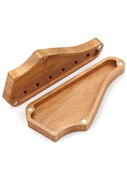 Ahşap Gitar Seçme Kutusu Ahşap Gitar Vücut Boyun Tarzı Seçimleri Melek Depolama Tutucu Için Kılıf (Yurt Dışından) indirimleri