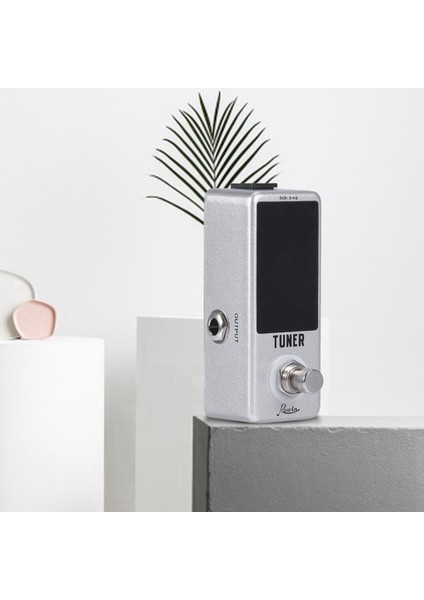 Rowin Yüksek Hassas Gitar Kromatik Tuner Pedal Ture Bypass (Yurt Dışından) modelleri