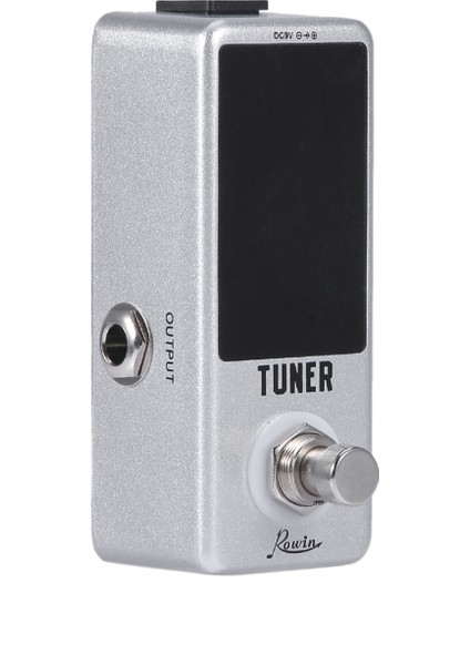 Rowin Yüksek Hassas Gitar Kromatik Tuner Pedal Ture Bypass (Yurt Dışından) indirimleri