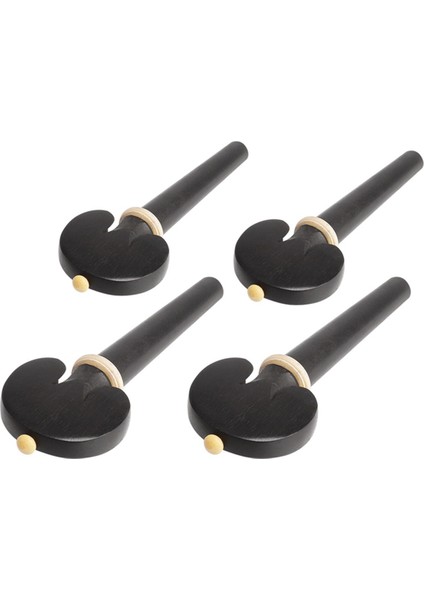 Viyolonsel Mandal, 4 Set, Kakma Şimşir Mandalları, Düğmeler, Ayar Mandalları, Keman Aksesuarları Tuner (Yurt Dışından) fırsatları