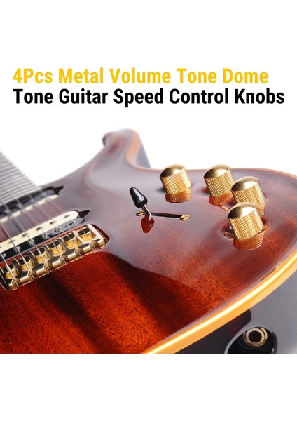 4pcs Metal Hacim Tonu Kubbesi Tonu Çamurluk Strat Telecaster Gibson Les Paul Elec Gitar Veya Bas (Yurt Dışından) indirimleri