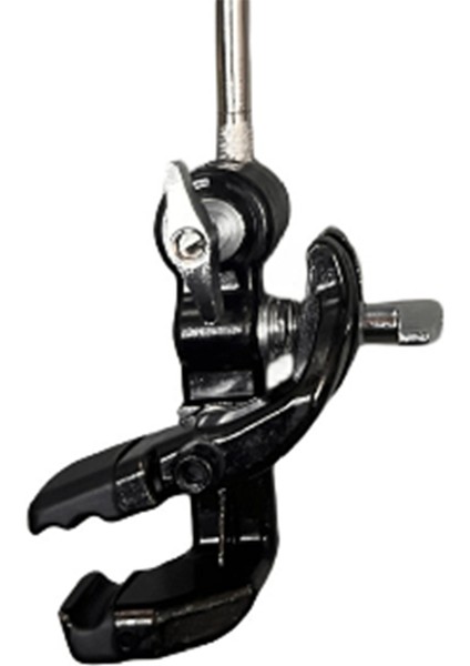 Cowbell Clip, Cowbell Stand Perküsyon Enstrüman Aksesuarları, Bas Davul Anahtarı Için Ayarlanabilir Davul Cowbell Montajı (Yurt Dışından) fırsatları
