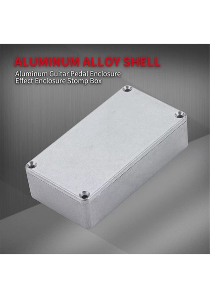 5pcs Gitar Etkisi Pedal Muhafazası 1590B Alüminyum Diecast Stomp Kutusu Geçiş Anahtarı Kutusu Kılıfı (Yurt Dışından) fiyatları