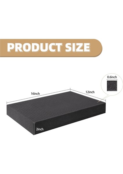 Seç ve Koparma Köpük, 40.64 x 30.48 x 5.08 cm Seçme Köpük Koruyucu Kapak, Aletler Için Koparma Tahtası (Yurt Dışından) fiyatları