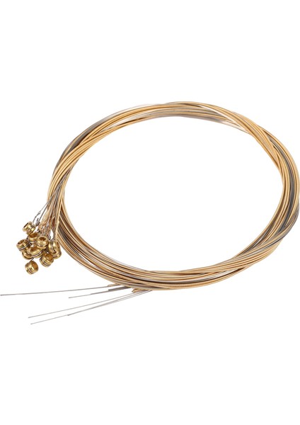 12PCS Dayanıklı Paslanmaz Çelik Gitar Dizeleri Değiştirme 12 Dizeler Gitar Parçaları Aksesuarları Için Ayarla Elektro Gitar Dizeleri (Yurt Dışından) indirimleri