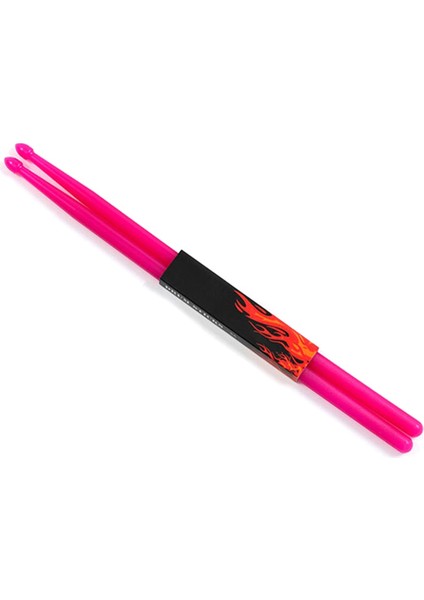 2pcs 5A Işık Bagetleri Işık Bulguları Naylon Glow Bul Çubukları Sahne Sanatçısı Davulcu Hediye Bagetleri (Pembe) (Yurt Dışından) fırsatları