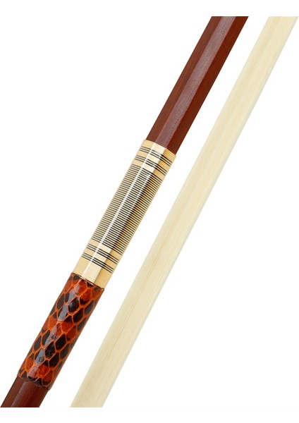 Qa-22 Keman Yay 4/4 Brezilyalı Mahogany Saf Horsetail Renk Çizgisi Altın Yılan Hattı El Tote Yay (Yurt Dışından) fiyatları