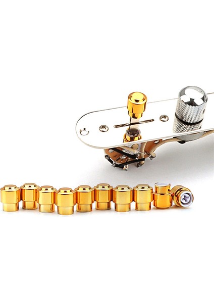 10 Adet Plastik Elektro Gitar Pikap Anahtarı Uç Kapağı Telecaster Tele Parçaları Için (Yurt Dışından) modelleri