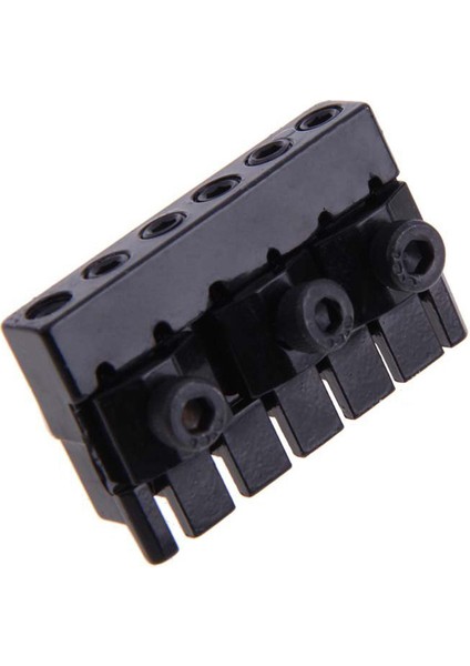 1 Set 6 Dize Eyer Başsız Gitar Köprü Kuyruk Parçası Elektro Gitar Parçaları Için Siyah (Yurt Dışından) fiyatları