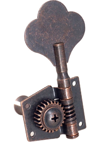 Gitar Vintage Açık Bas Gitar Ayarlama Anahtar Pegs Makine Başlıkları Tuner 4r 4 Dizeler Için Bas Kırmızı Bronz (Yurt Dışından) fiyatları