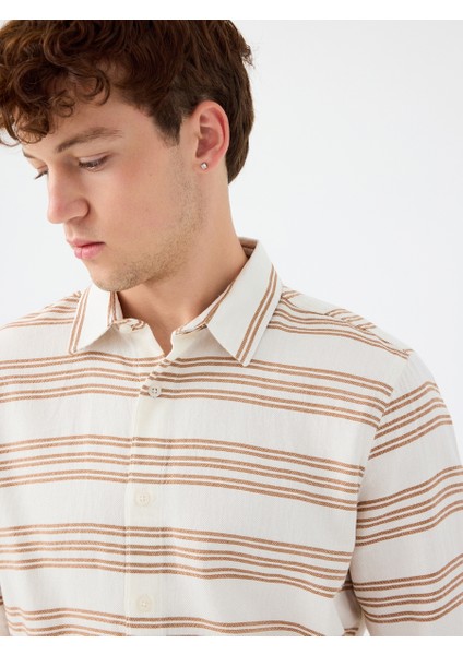 Relax Fit Erkek Gömlek U.kol