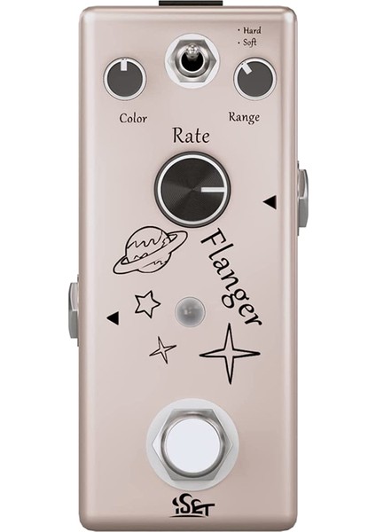 Elektro Gitar Bas Için Iset Analog Flanger Pedalı Gerçek Bypass (Yurt Dışından) modelleri