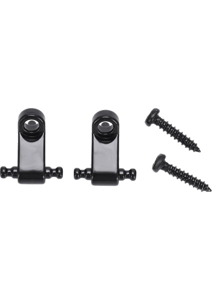 Bir Set 2 Adet Elektro Gitar Silindir String Tree String Tutucu - Siyah (Yurt Dışından) fiyatları