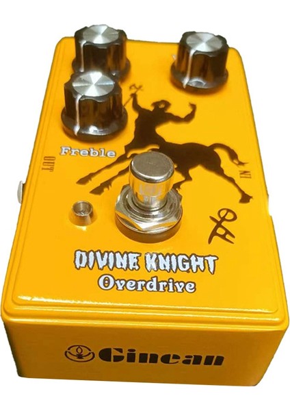 Gitar Etkisi Ilahi Şövalye Overdrive Pedal, Kazanç, Hacim ve Fleble Düğmesi, At Sürüşü Efekt Pedalı, Gitar Pedalı (Yurt Dışından) indirimleri