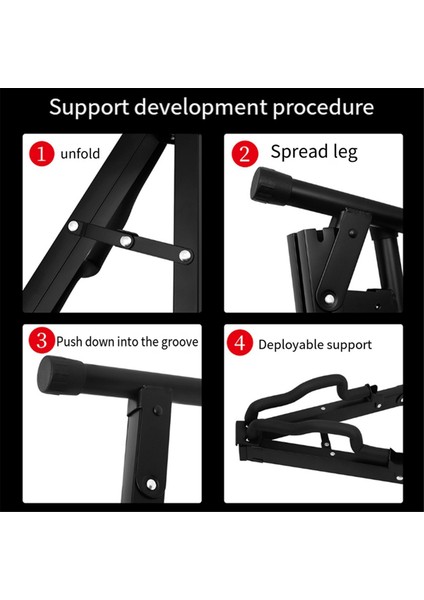 Akustik Elektrikli Ahşap Gitar Bas Dikey Zemin Standı Için Katlanabilir A-Çerçeve Gitar Standı Kalınlaşmış Katlanır Metal Raf (Yurt Dışından) indirimleri