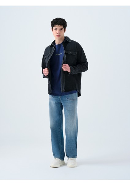 Oversize Erkek Gömlek U.kol