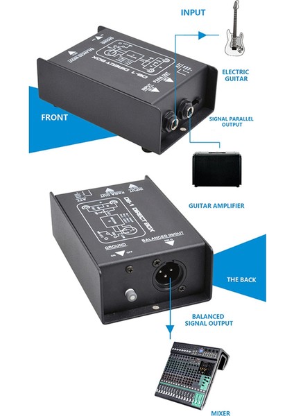 Pasif Empedans Dönüştürücü Di Efektler Ses Izolatörü Pasif Di Kutu Di Kutu Kutusu (Yurt Dışından) fiyatları