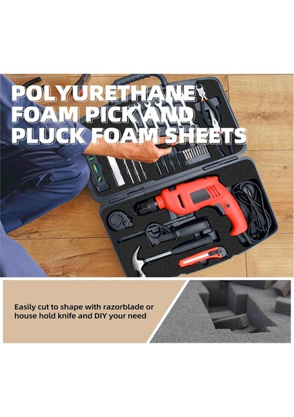 Seç ve Koparma Köpük, 40.64 x 30.48 x 5.08 cm Seçme Köpük Koruyucu Kapak, Aletler Için Koparma Tahtası (Yurt Dışından) indirimleri