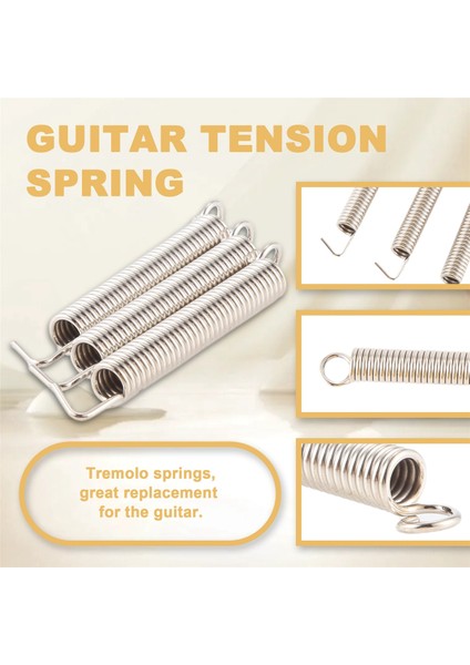 3 Adet Çelik Gitar Tremolo Köprü Gerginlik Yayları Çamurluklar Strat (Yurt Dışından) fırsatları