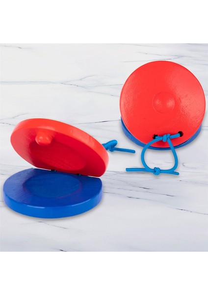 8pcs Çocuklar Için Ahşap Parmak Kastanetleri Kolay Tutmak Için Basit Tutmak Çocuklar Için Müzik Aletleri Partisi Müzik Oyuncakları (Yurt Dışından) modelleri