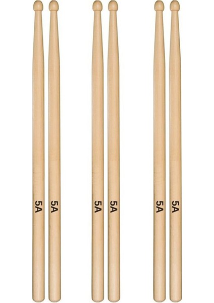 12 Çift 5A Davul Çubukları, Yetişkinler Için Ahşap Uç Davul Çubukları Çocuklar ve Müzik Enstrümanı Perküsyon Aksesuarları Için Yeni Başlayanlar (Yurt Dışından) modelleri