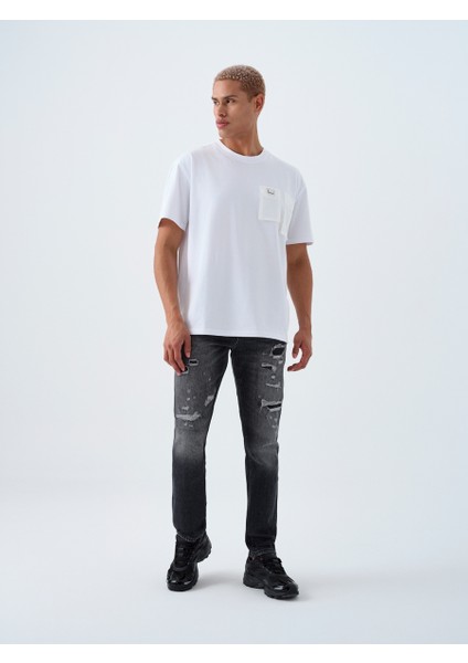 Loose Fit Erkek Tshirt K.kol