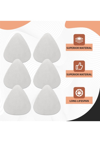 6x Paslanmaz Çelik Gitar Seçimleri - Gümüş (Yurt Dışından) indirimleri