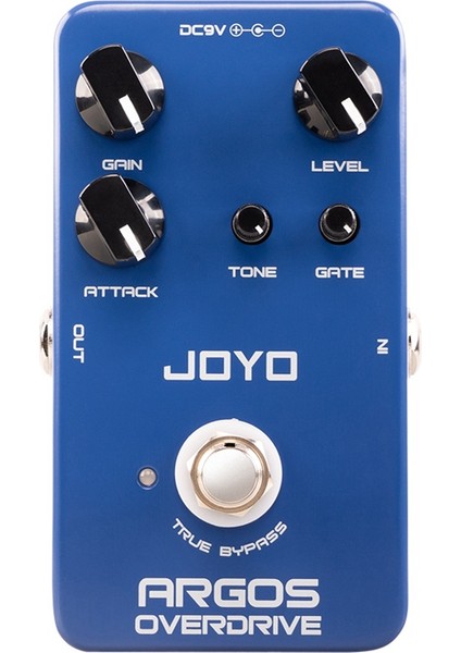 Joyo Jf-23 Argos Overdrive Pedal Çok Modlu Gitar Efektleri Pedal Dahili Gürültü Kapısı Gerçek Baypas Gitar Efektleri (Yurt Dışından)