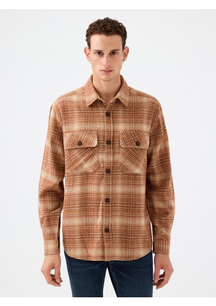 Relax Fit Erkek Gömlek U.kol