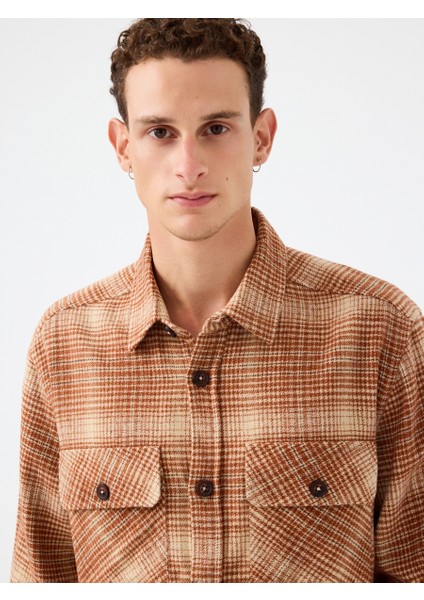 Relax Fit Erkek Gömlek U.kol