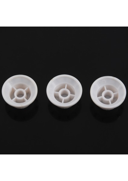 Strat Tarzı Gitar Için Beyaz Siyah 1 Cilt ve 2 Ton Gitar Kontrol Düğmeleri (Yurt Dışından) indirimleri