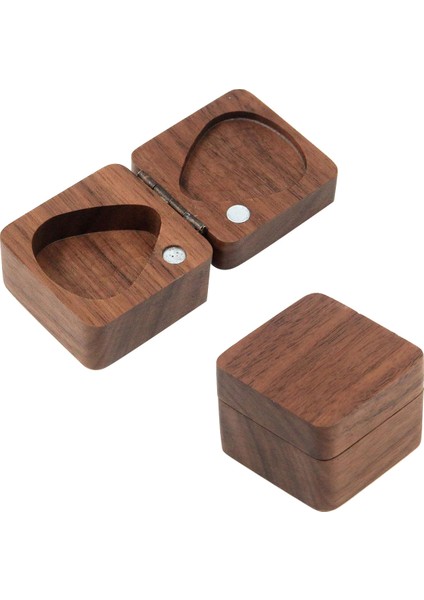 Gitar Seçme Kutusu Ceviz Gitar Seçme Depolama Kılıfı Bas Için Bas Ukulele Müzik Enstrüman Aksesuarları Hediyeler (Yurt Dışından) modelleri