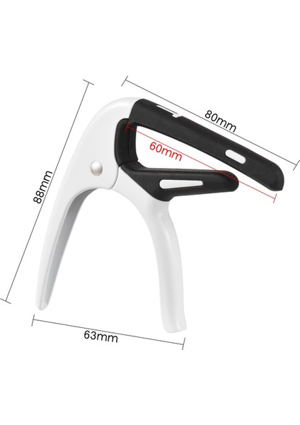 Akustik Gitar Capo Profesyonel Gitar Tonu Değiştirici Akustik Gitar Için Gitar Seçimi Ukulele Mandolin A (Yurt Dışından) indirimleri