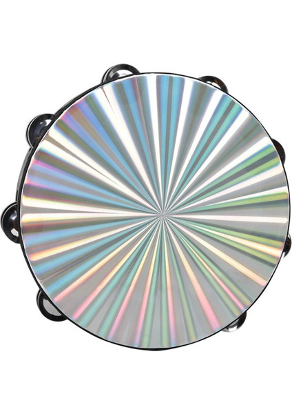 Lazer 10 Inç Elle Kranklı Tef, Çift Sıra Tef, Dans Tef, Orff Enstrüman El Davul (Yurt Dışından)