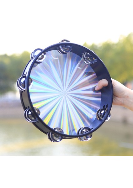 Lazer 10 Inç Elle Kranklı Tef, Çift Sıra Tef, Dans Tef, Orff Enstrüman El Davul (Yurt Dışından) fırsatları