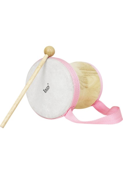 Erken Eğitim ve Çocuk Perküsyonu Için Irin Ahşap Bongo Davul, Ahşap Djembe Davul Seti (Pembe) (Yurt Dışından)
