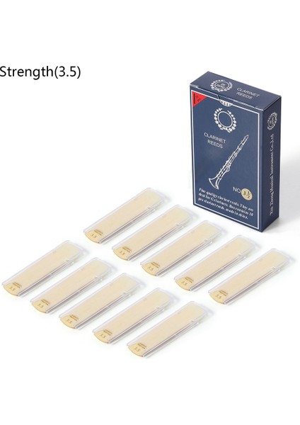 10 Adet Klarnet Klarnet Kamış Sazlık Enstrüman Aksesuarları Sertliği-3.5 (Yurt Dışından) indirimleri