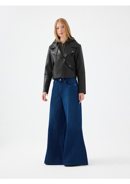 Super Palazzo Regular Fit Kadın Pantolon
