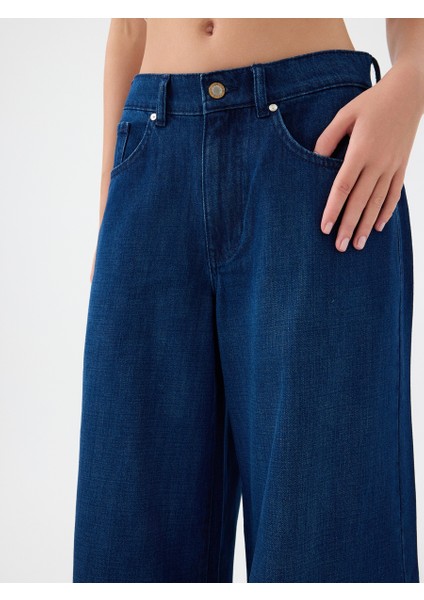 Super Palazzo Regular Fit Kadın Pantolon
