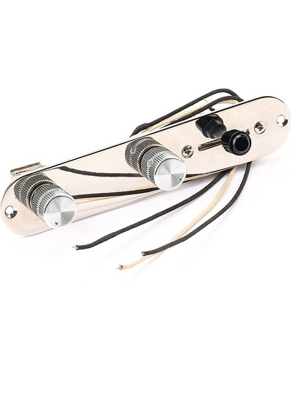 Chrome 3 Yollu Kablolu Yüklü Ön Bağlanmış Kontrol Plakası Kablo Demeti Anahtarı Düğmeleri Telecaster Gitar Parçaları (Yurt Dışından) fırsatları