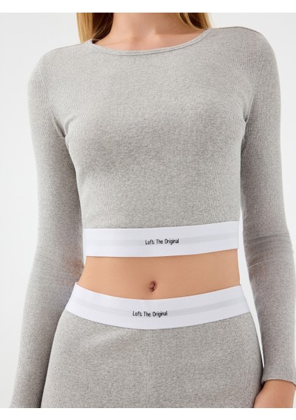 Slim Fit Kadın Bluz U.kol